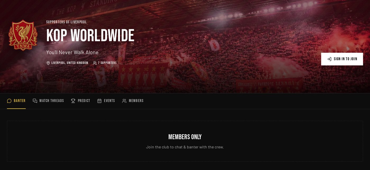 Banter, threads & predictions. preview